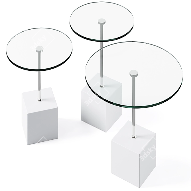 Axo Coffee Table: Modern Italian Design 3D model image 2