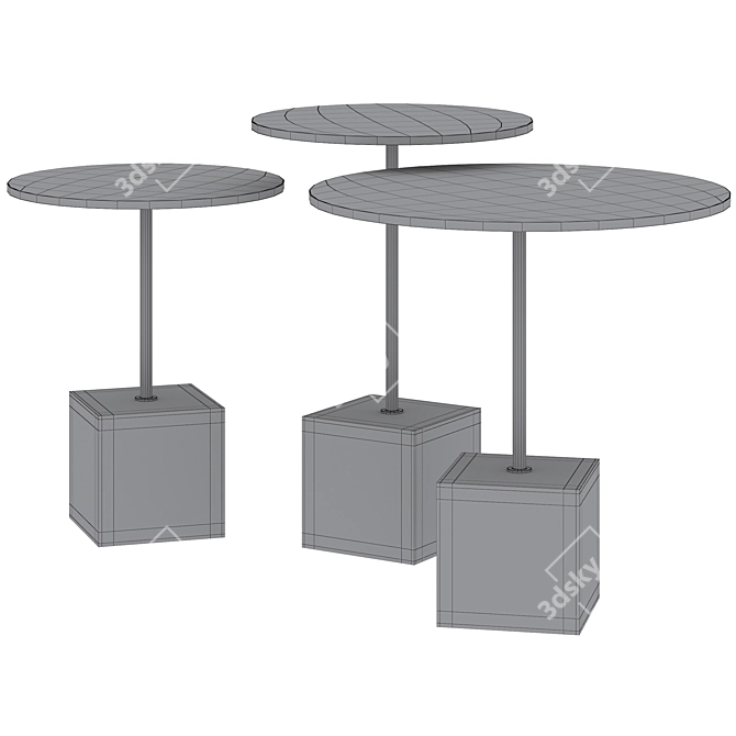 Axo Coffee Table: Modern Italian Design 3D model image 4