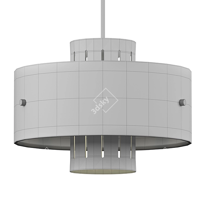 Elegant Luxe Pendant: Illuminate Your Home with Style 3D model image 2