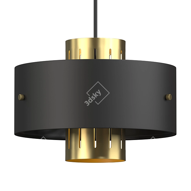 Elegant Luxe Pendant: Illuminate Your Home with Style 3D model image 3