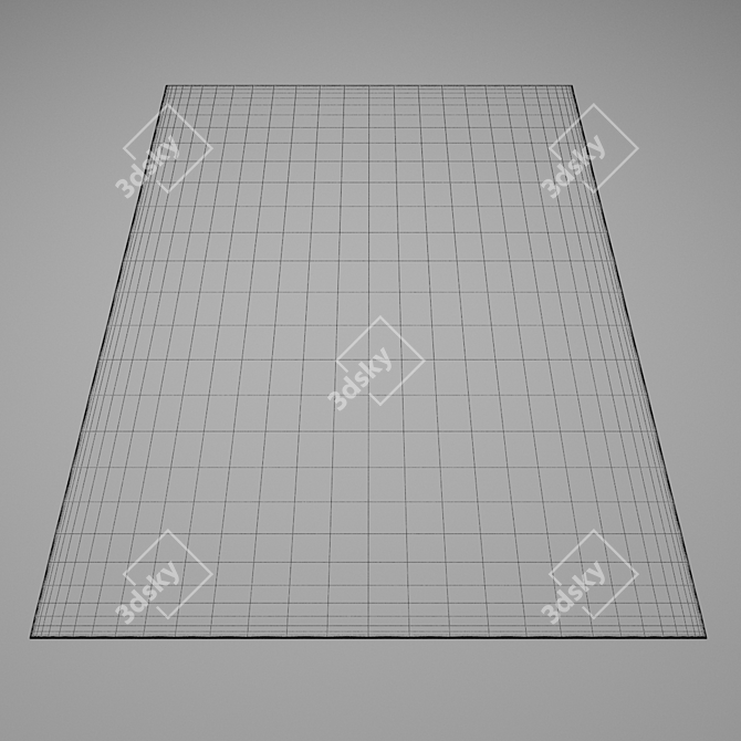  Modern Cozy Grey Carpet 3D model image 3