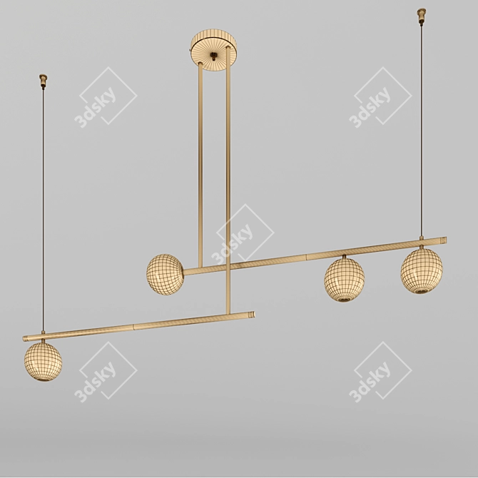 Asgard Lighting Collection: Modern & Versatile Lamps 3D model image 4