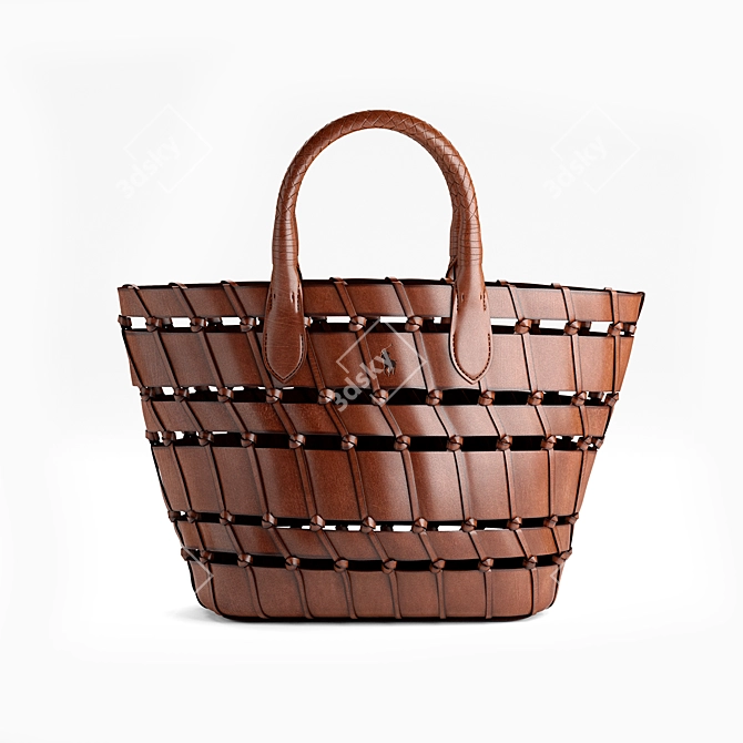 Luxury RL Bag - Timeless Elegance 3D model image 6