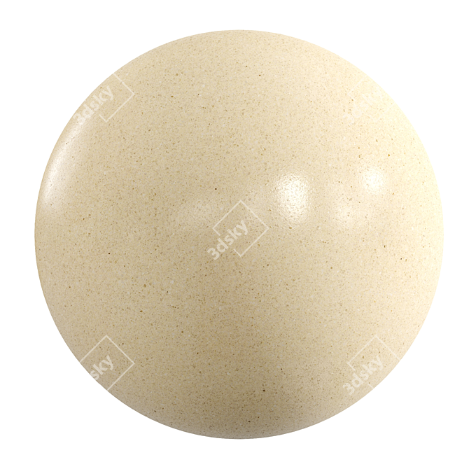 Venetian Terrazzo Marble PBR 3D model image 1