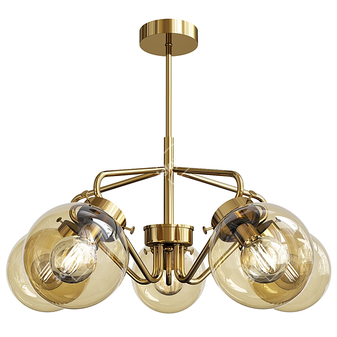 Modern ALFA_BARSUM Pendant Light 3D model image 1