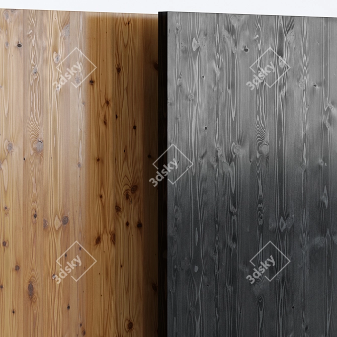 16 Wood with Triple Material 3D model image 5