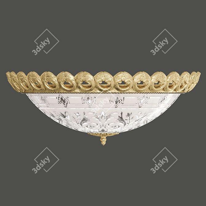 Grovana Odeon Light: Stylish Wall and Ceiling Lamp 3D model image 3