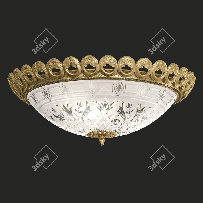 Grovana Odeon Light: Stylish Wall and Ceiling Lamp 3D model image 4