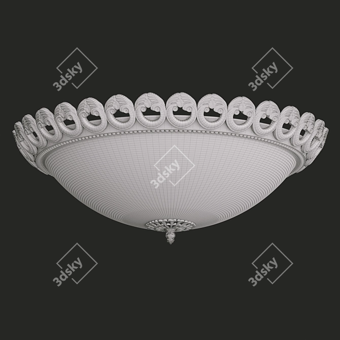 Grovana Odeon Light: Stylish Wall and Ceiling Lamp 3D model image 6