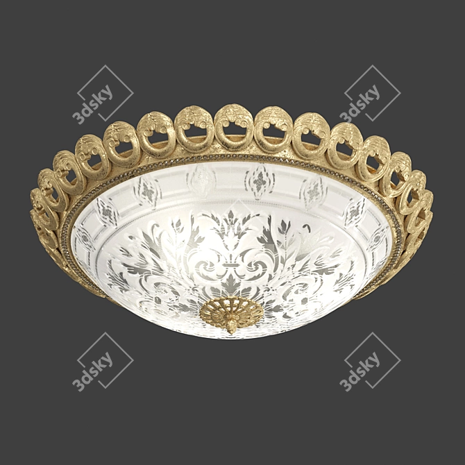 Grovana Odeon Light: Stylish Wall and Ceiling Lamp 3D model image 7