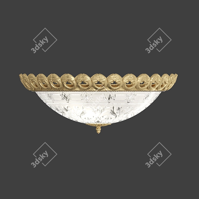 Grovana Odeon Light: Stylish Wall and Ceiling Lamp 3D model image 9