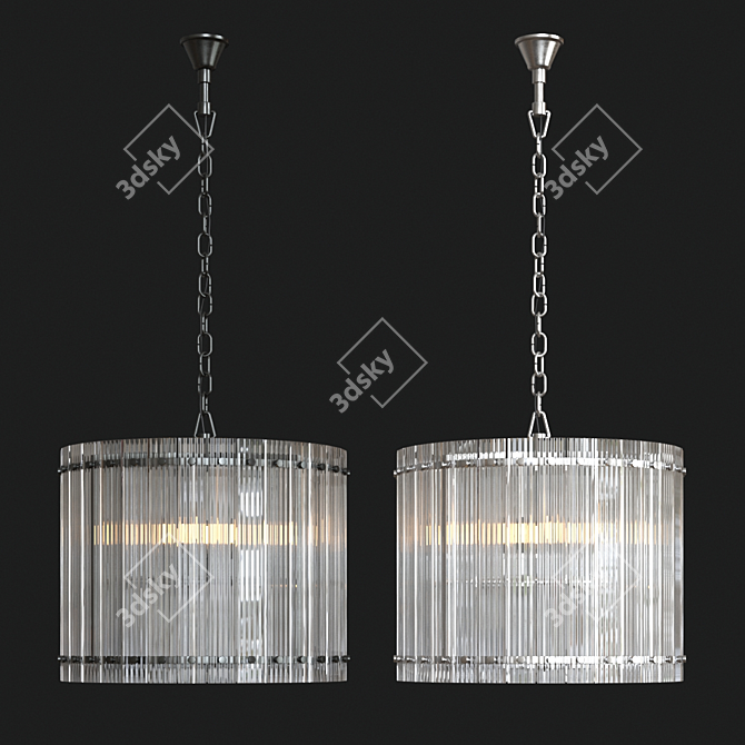 San Marco Modern Pendant Light 3D model image 2