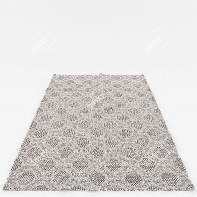 Versatile Set of 6 Rugs 3D model image 6