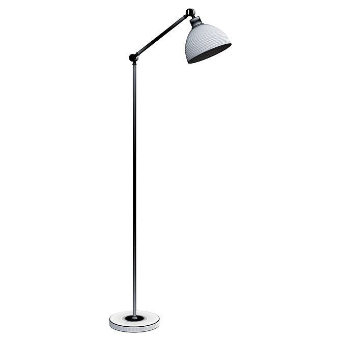 Modern Chic Floor Lamp 3D model image 2