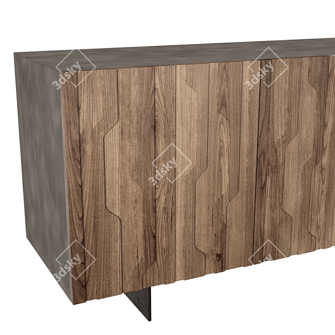 Elegance Defined: Pregno Webster Sideboard 3D model image 4