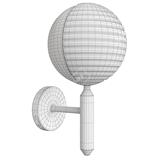 Modern Design Walton Wall Lamp 3D model image 2