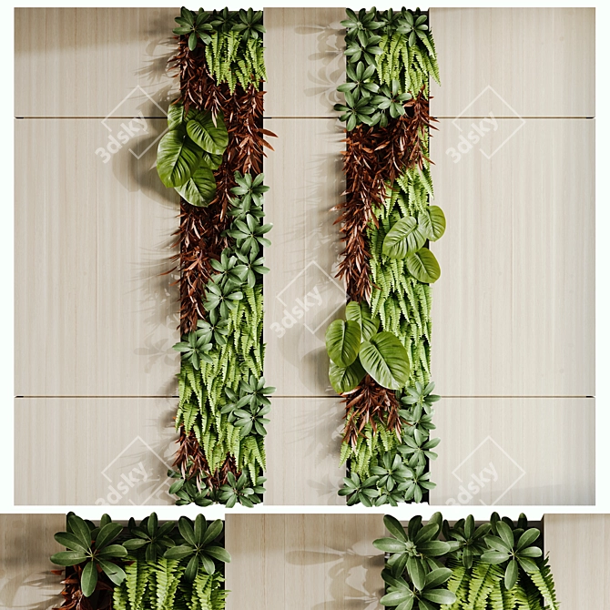 2021 Vertical Garden with V-Ray/Corona 3D model image 2