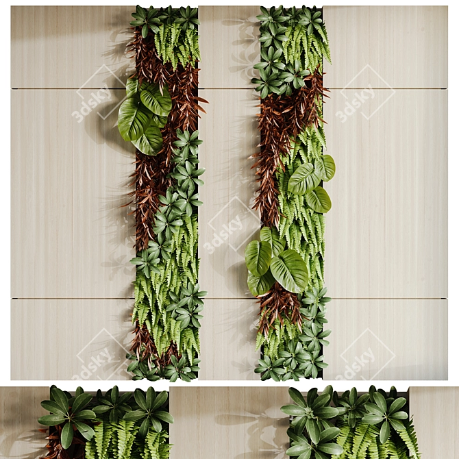 2021 Vertical Garden with V-Ray/Corona 3D model image 5