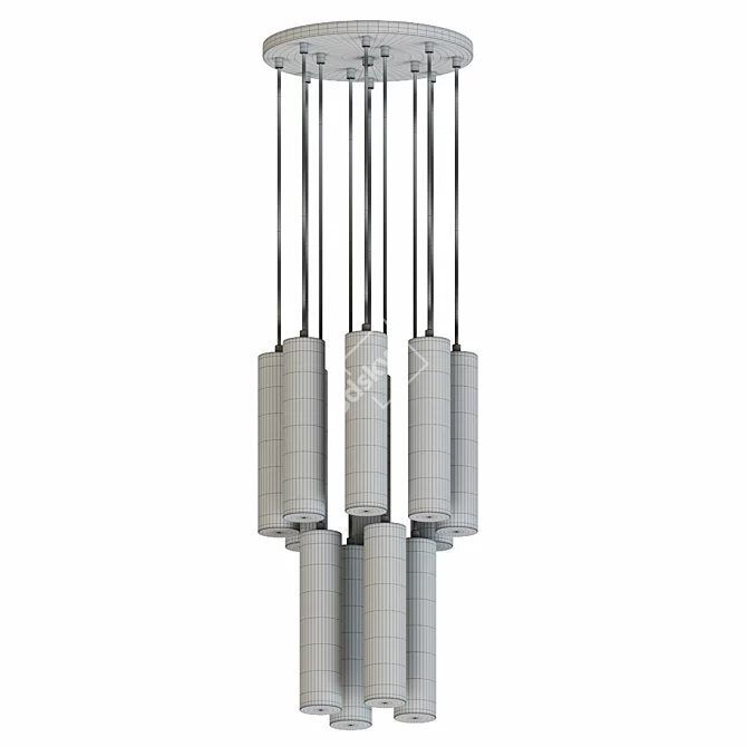 LuxMarb Designer Suspension Lamps 3D model image 2