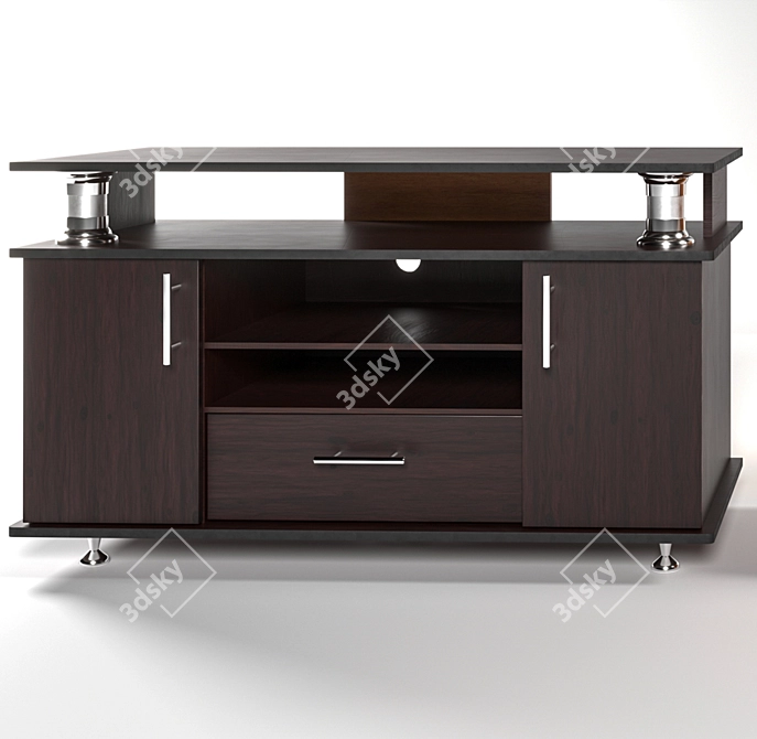 Reloading TV Plasma Cabinet 3D model image 2