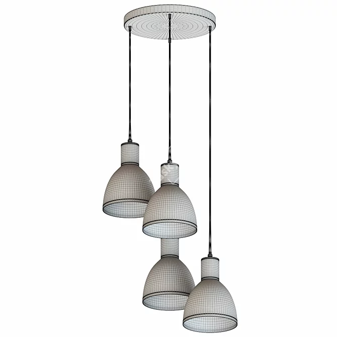 Modern Millimeters: MACKENZIE Pendant Light 3D model image 2