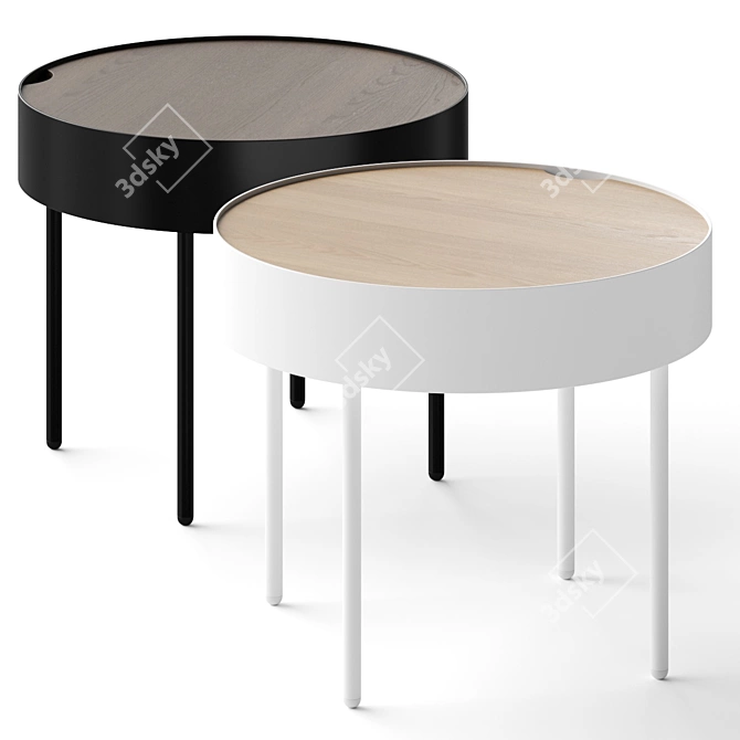 Lago: Sleek Cosmo Coffee Table 3D model image 1