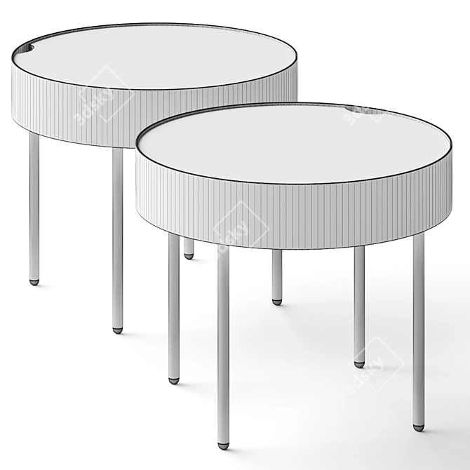 Lago: Sleek Cosmo Coffee Table 3D model image 2