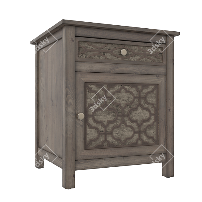 Modern Kiran Cabinet: Sleek Design, Premium Quality 3D model image 1