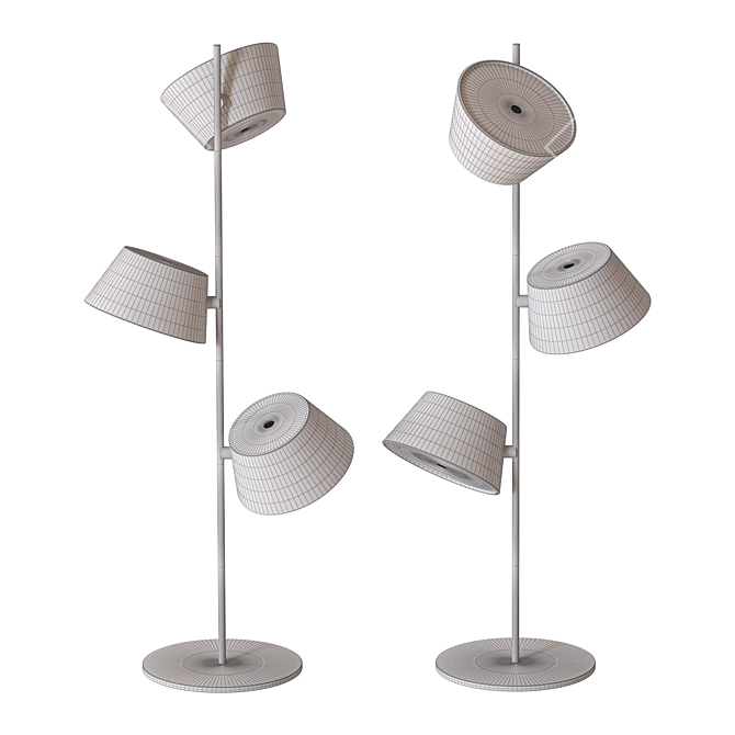 Modern Pendant Lamp: Marset Tam Tam 3D model image 3