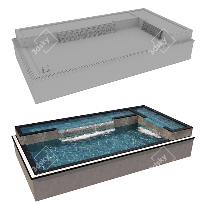 Crystal Clear Pool Visualizer 3D model image 4