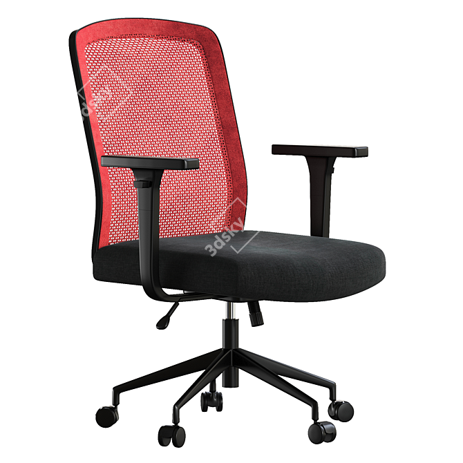 MeshGene Chair: Modern Ergonomic Design 3D model image 1