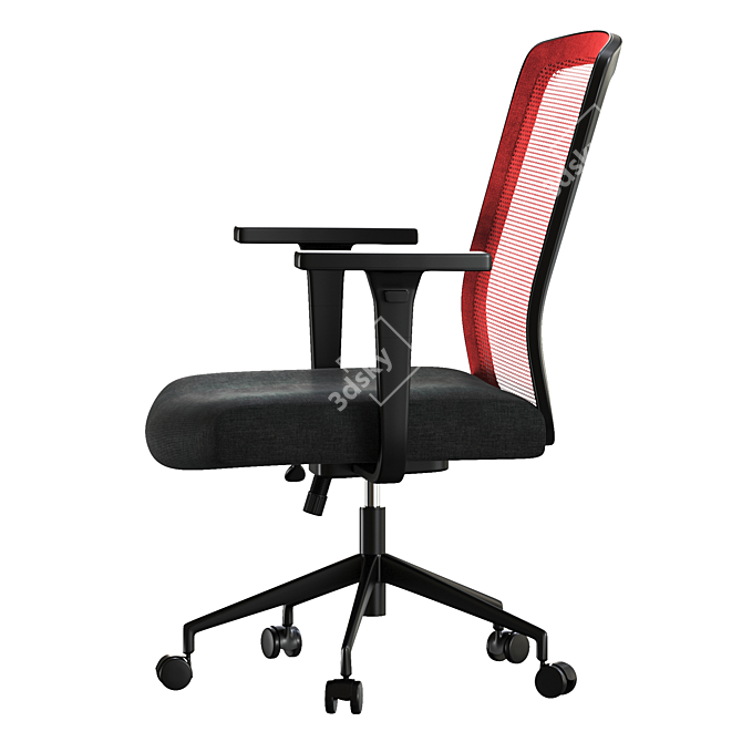 MeshGene Chair: Modern Ergonomic Design 3D model image 4