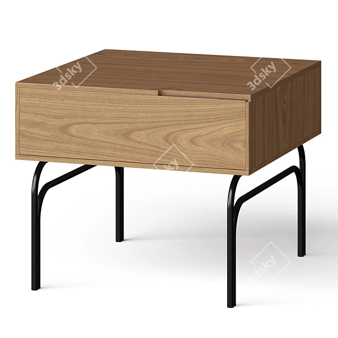 Cosmo Relax Nightstand Table 3D model image 1