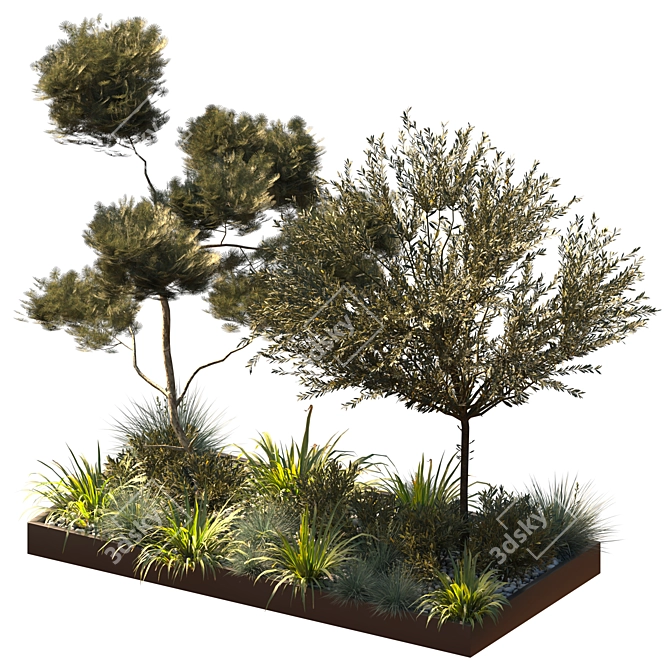 CRN Version Backyard Upgrade 3D model image 1