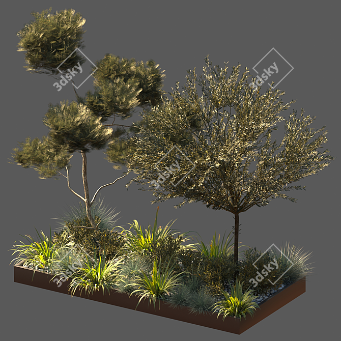 CRN Version Backyard Upgrade 3D model image 2