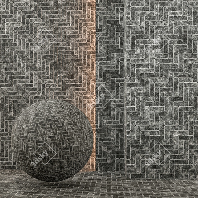 Seamless Pavement Texture-Enhancer 3D model image 1