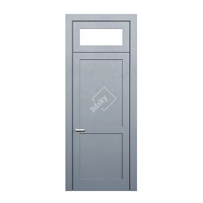 Title: Victoria Porte: Transom Door for Elegant Interiors 3D model image 1