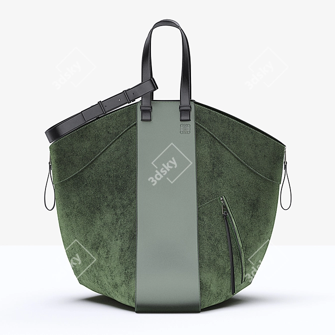 LOEWE Hammock Tote: Versatile Calfskin Bag 3D model image 5