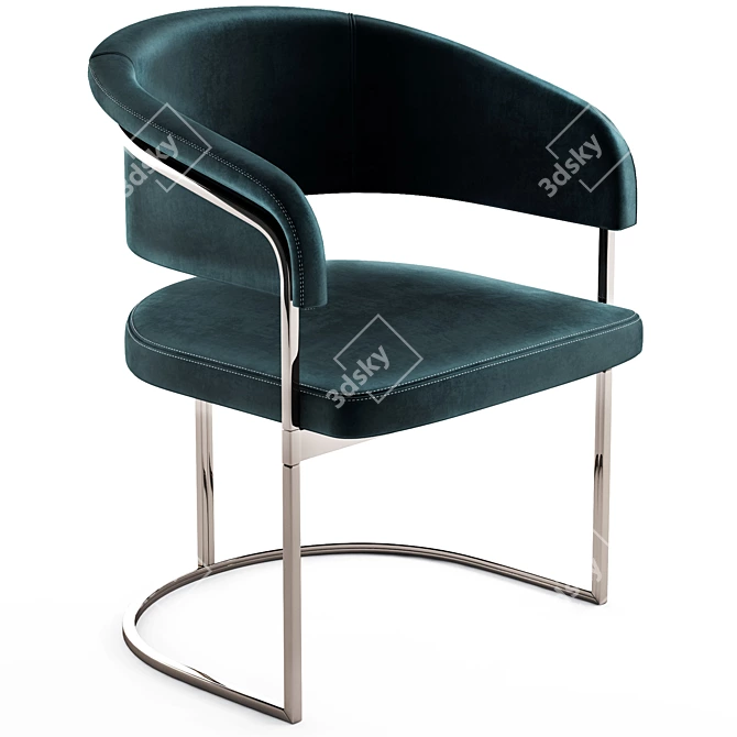  Futuristic Clem Chair: Ultimate Comfort & Style! 3D model image 1