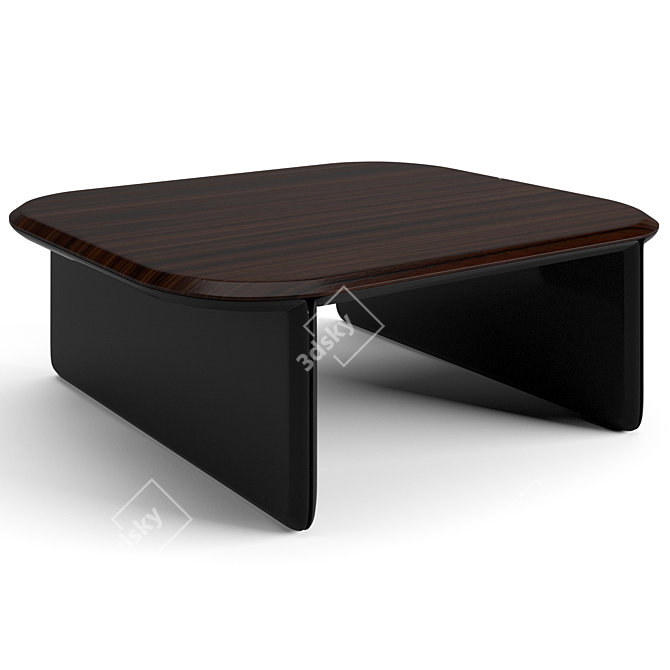 Luxurious Bentley Coffee Table Set 3D model image 4