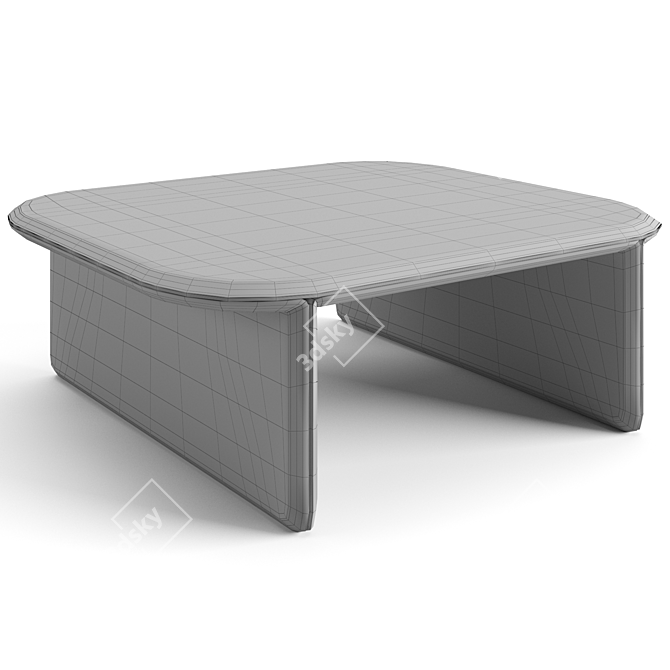 Luxurious Bentley Coffee Table Set 3D model image 7