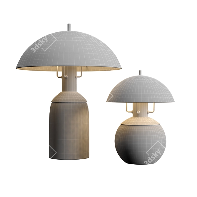 Futuristic Unity: Bayside Dome 3D model image 4