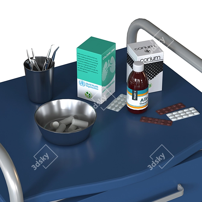 Advanced Dental Chair Set 3D model image 5