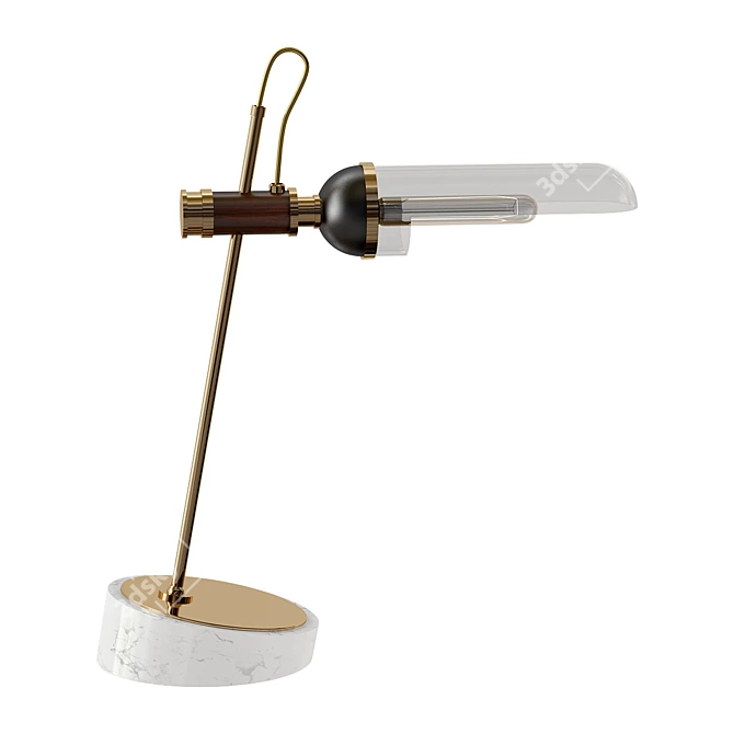 Sleek Modern Table Lamp: Charles 3D model image 1