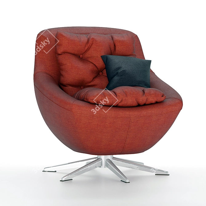 Timeless Elegance: Modern Classic Chair 3D model image 2