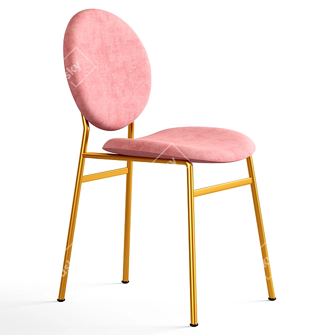 Modern Ingrid Dining Chair: Westelm 3D model image 2