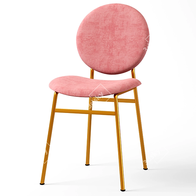 Modern Ingrid Dining Chair: Westelm 3D model image 4