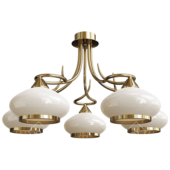 ALFA_Idalia 2013: Elegant Ceiling Chandelier 3D model image 1