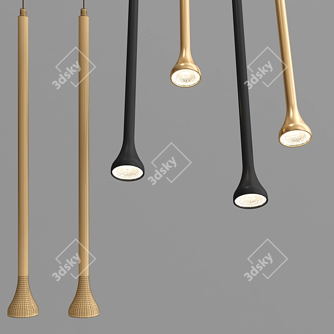 VIENO: Sleek 2013 Design Lamp 3D model image 2