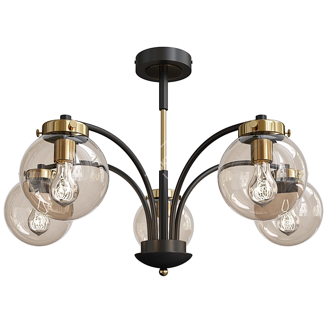 ALFA Viola Kula Pendant Light 3D model image 1